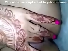 Muslim Henna Arm Plays Muff