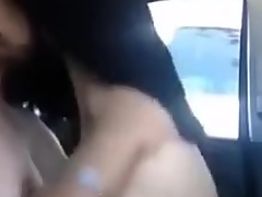 Desi Punjabian Girlfriend Riding BF Rod In Car
